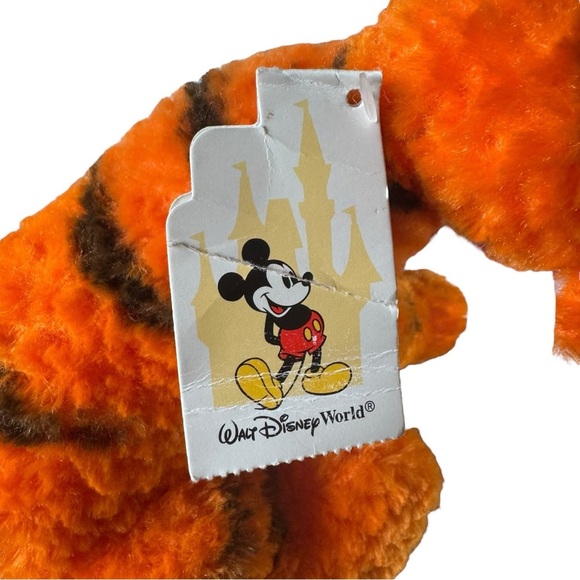 Classic Disney Tigger Plush - Walt Disney World Souvenir Stuffed Animal with Tag - Picture 5 of 13